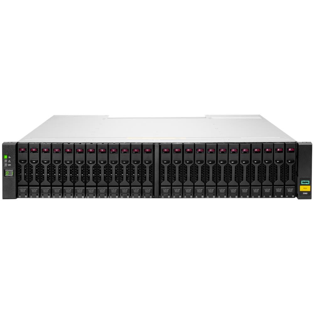 MSA 2062 array di dischi 1,92 TB Armadio (2U) Argento, Nero - Foto 3