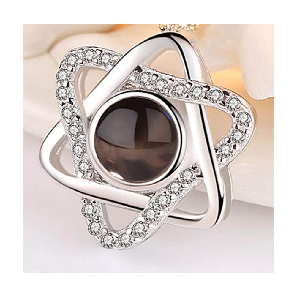 Collana - Progetti ""ti Amo"" In 100 Lingue Silver - Foto 2