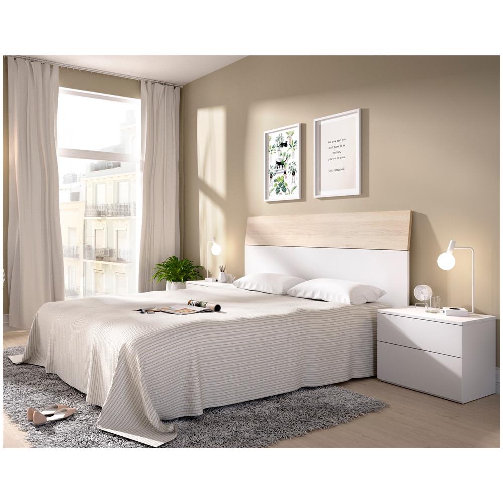 Set Camera Dmora Testiera Letto Colombine Dmora Con Comodino - 13