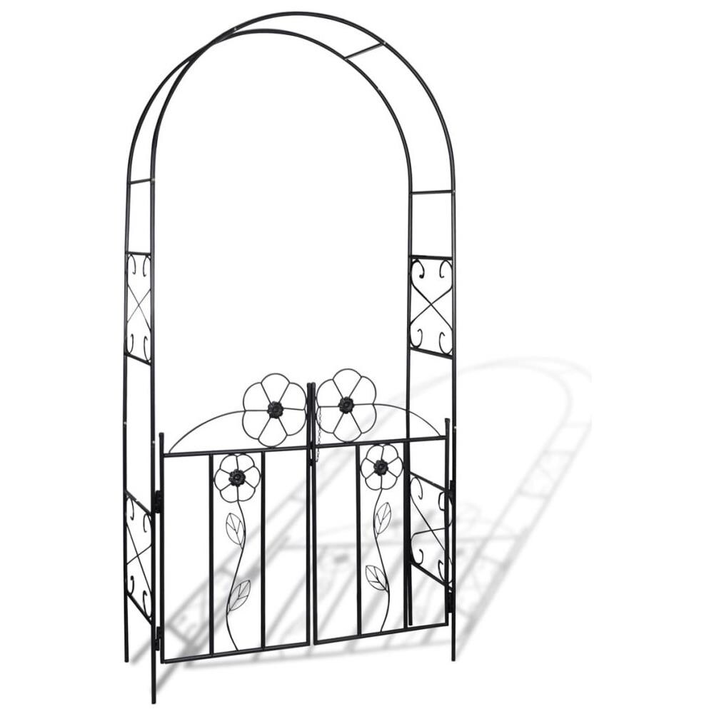 Arco Con Porta Da Giardino Per Piante Rampicanti - Foto 1