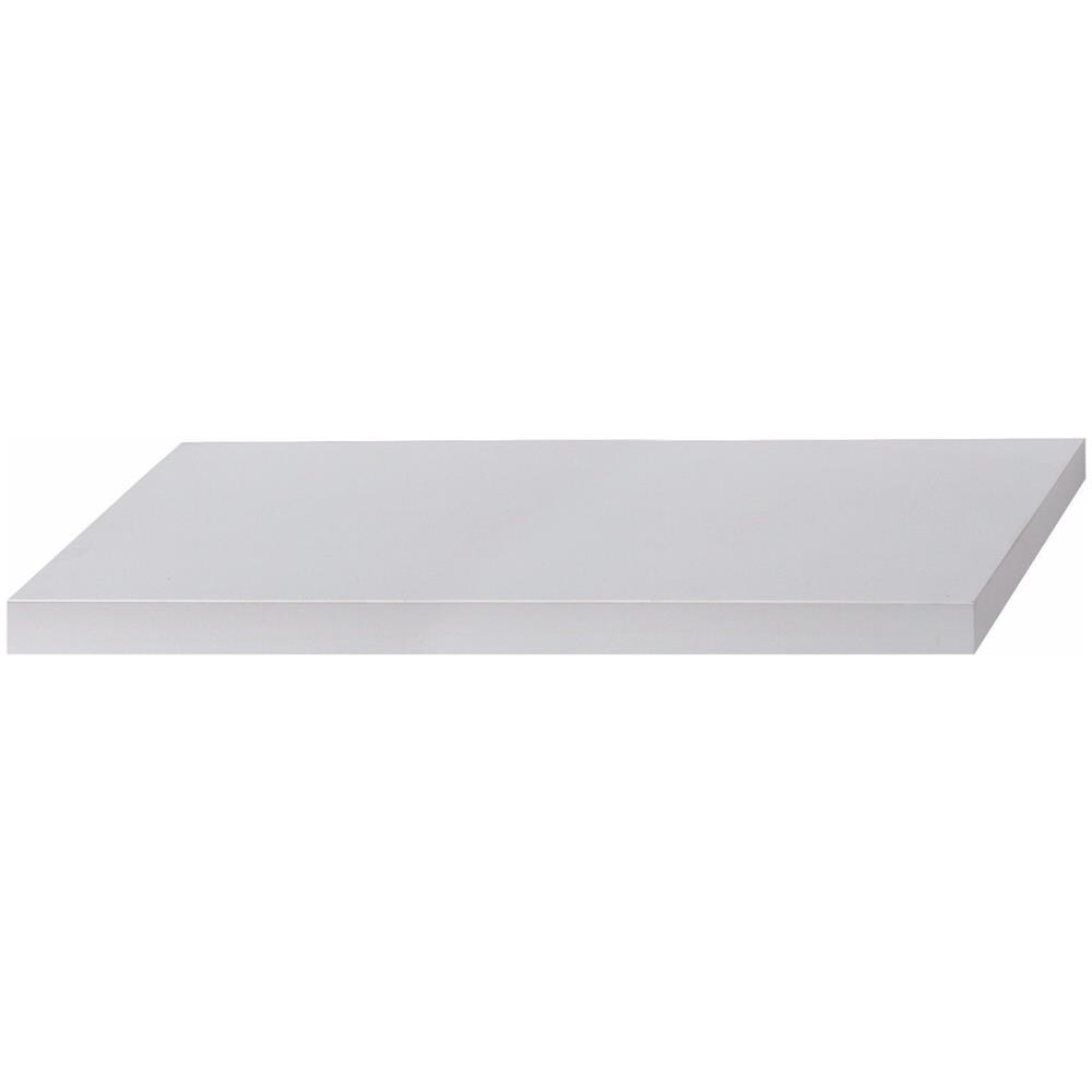 Set Quattro Mensole Rettangolari In Legno Bianco - Foto 1