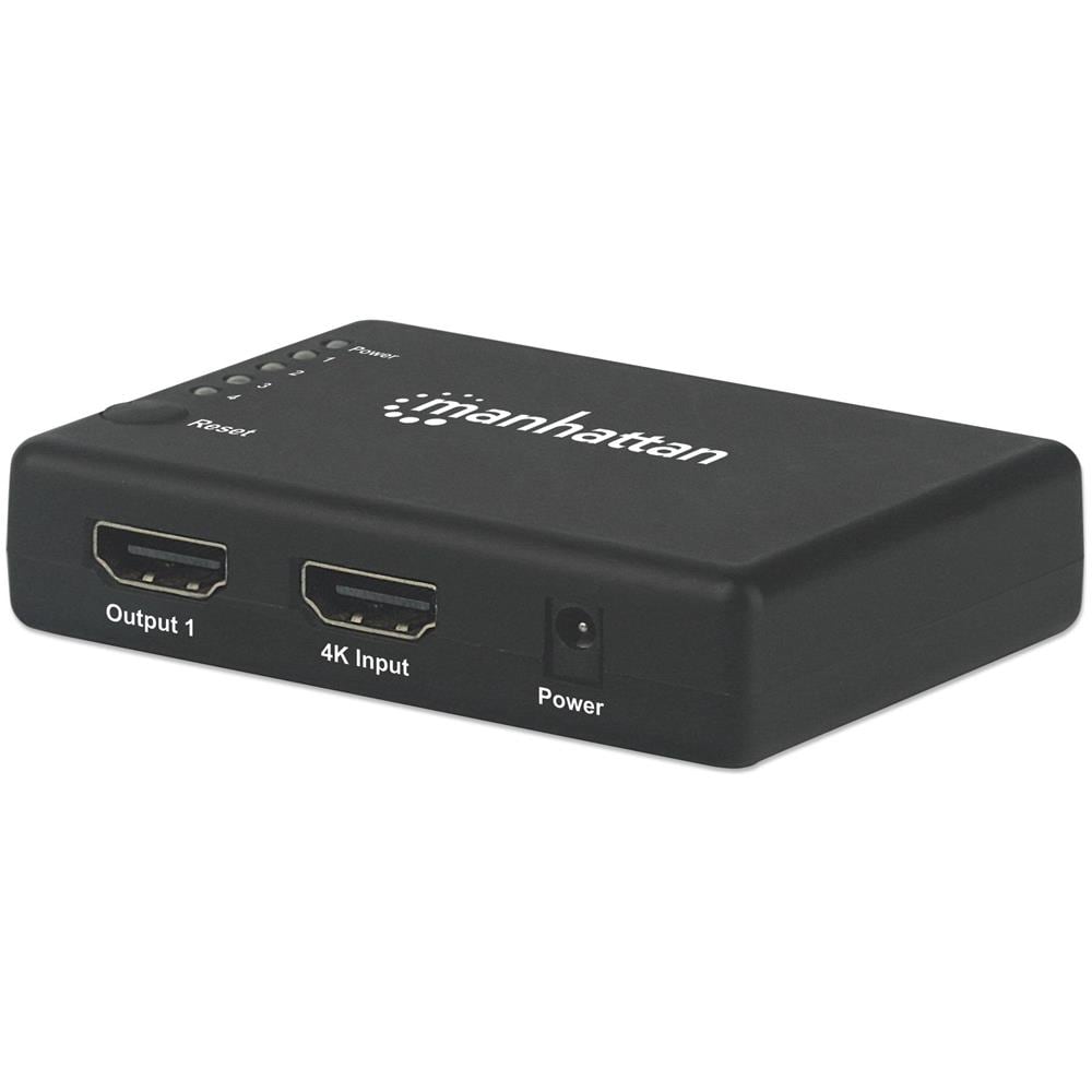 IDATA HDMI-4K4PMH - Splitter HDMI 4K UHD 3D con LED 4 vie - Foto 1