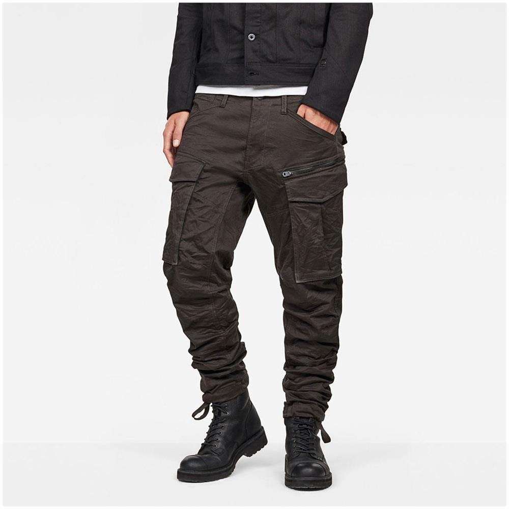 Pantaloni Rovic Zip 3d Tapered L32 Abbigliamento Uomo W35-l32 - Foto 1