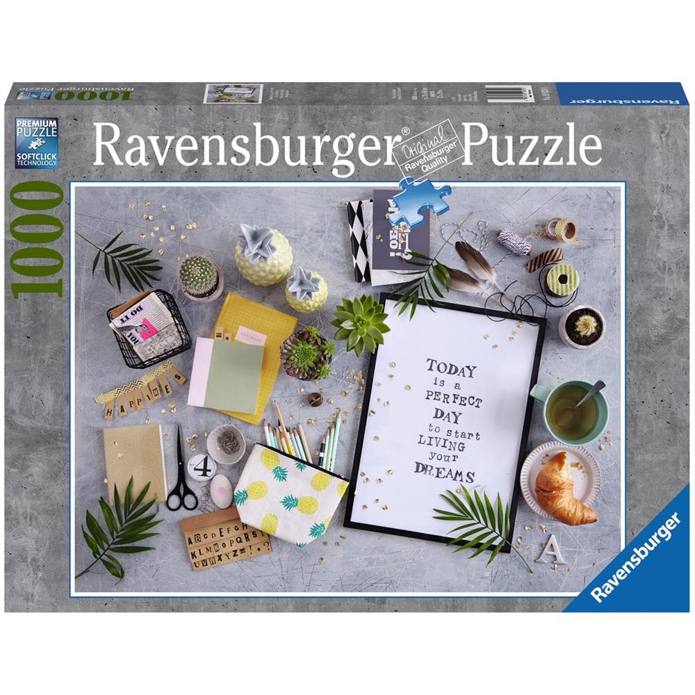 RVB19829 Puzzle da 1000 Pezzi - Fantasy: Vivi Il Tuo Sogno - Foto 2