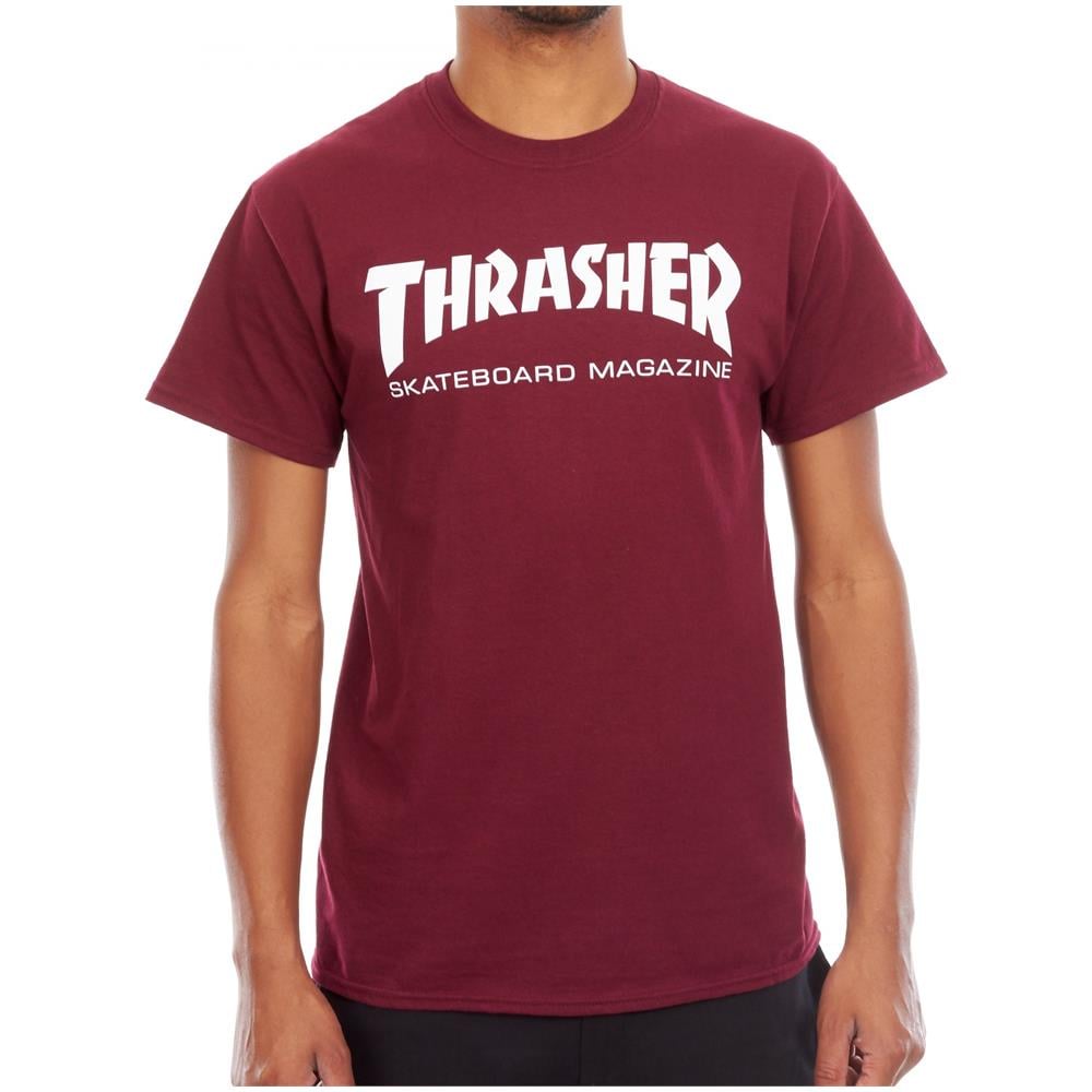 T-shirt Skate Mag Maroon (xl, Rosso) - Foto 2