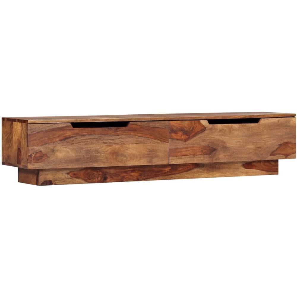 Mobile Porta TV 145x30x30 cm in Legno Massello - Foto 1