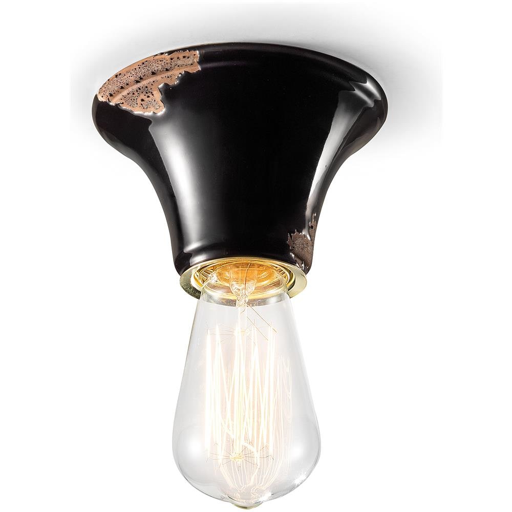 Vintage C133, Plafoniera, - Nero - Foto 1