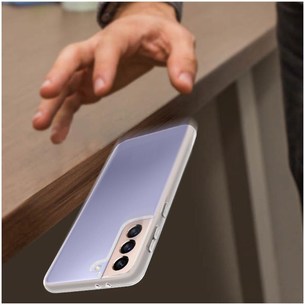 Cover Samsung Galaxy S21 Plus Silicone Sottilissima Trasparente - Foto 2