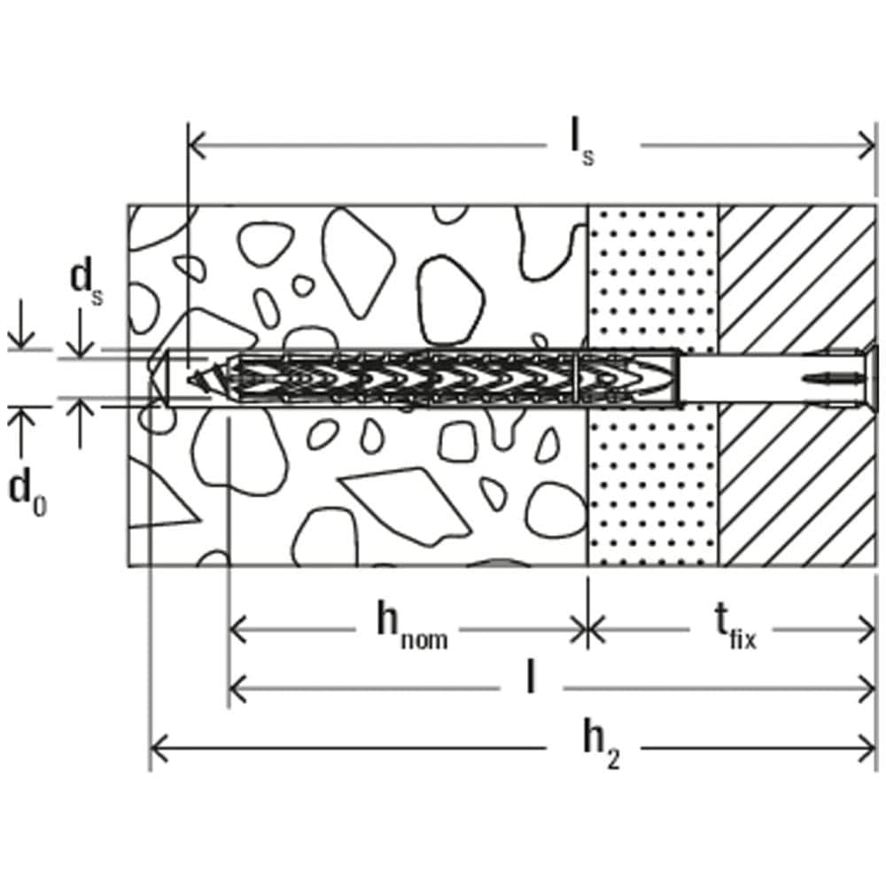 Tasselli Prolungati Sxrl 10x160 T, 50 Tasselli E 50 Viti, Da: Facciate, Controsoffitti E Sottostrutture Per Tetti In Legno E Metallo, Cornici In Legno, Serramenti E Finestre, 522.703 - Foto 5