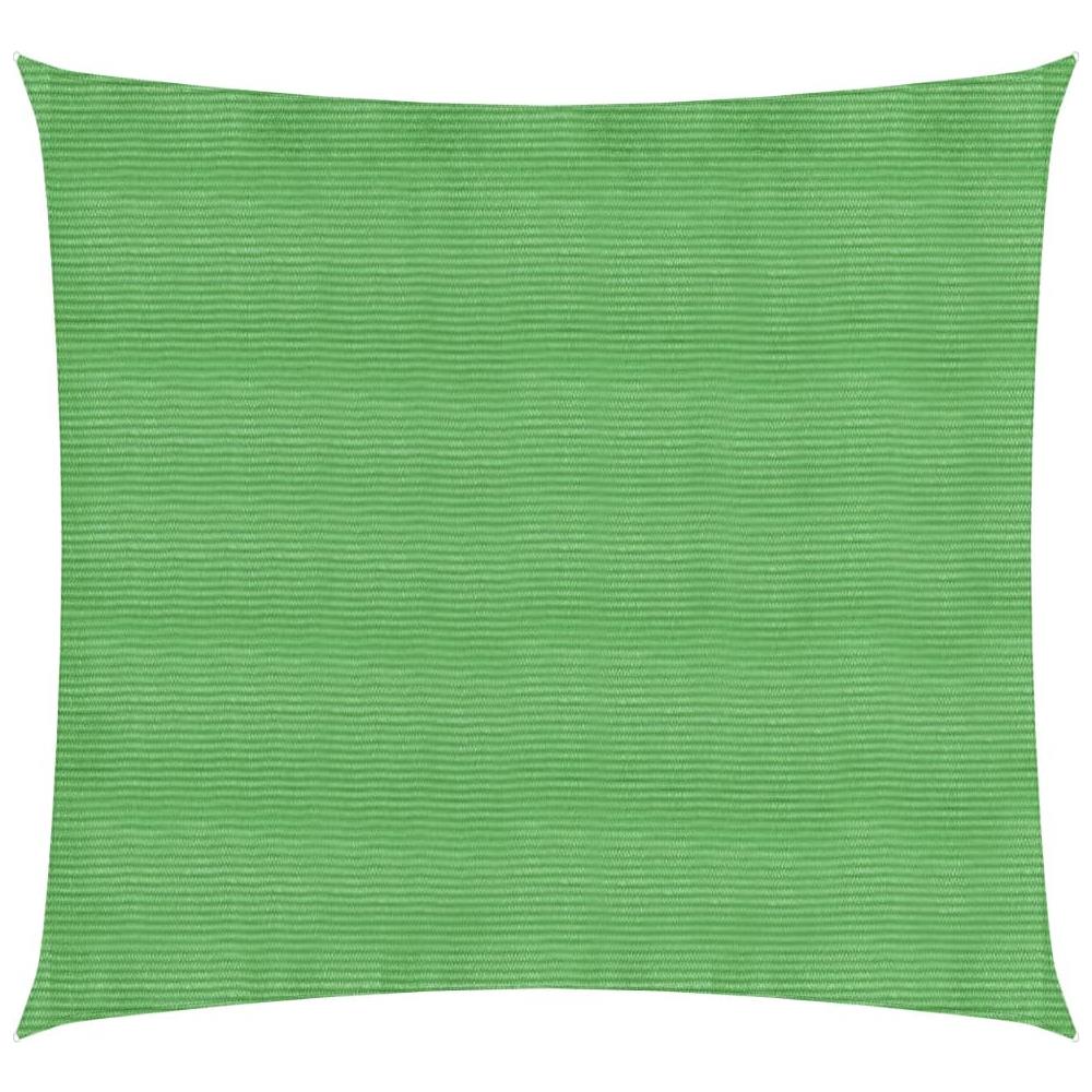 Vela Parasole 160 G / m Verde Chiaro 3,6x3,6 M In Hdpe - Foto 1