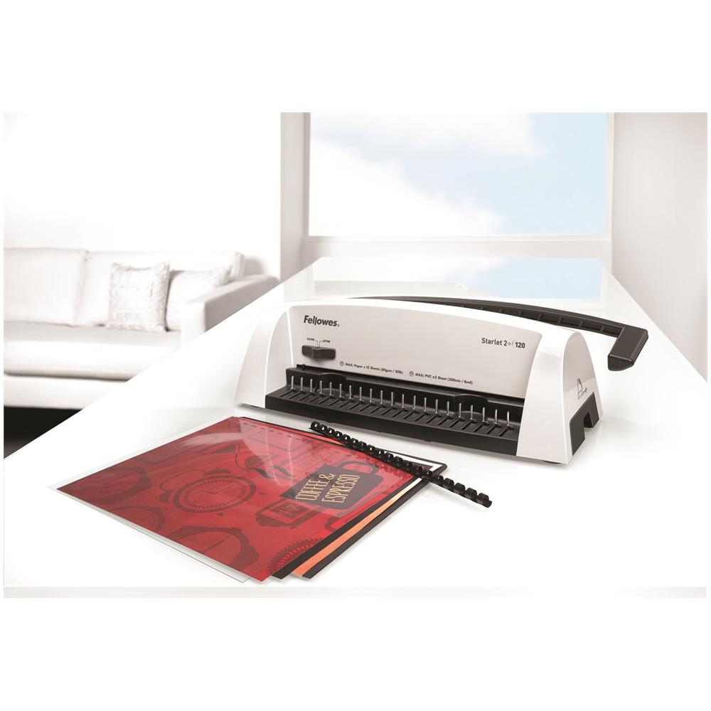 Rilegatrice a dorsi plastici Starlet 2 con capacità di 120 - Foto 6