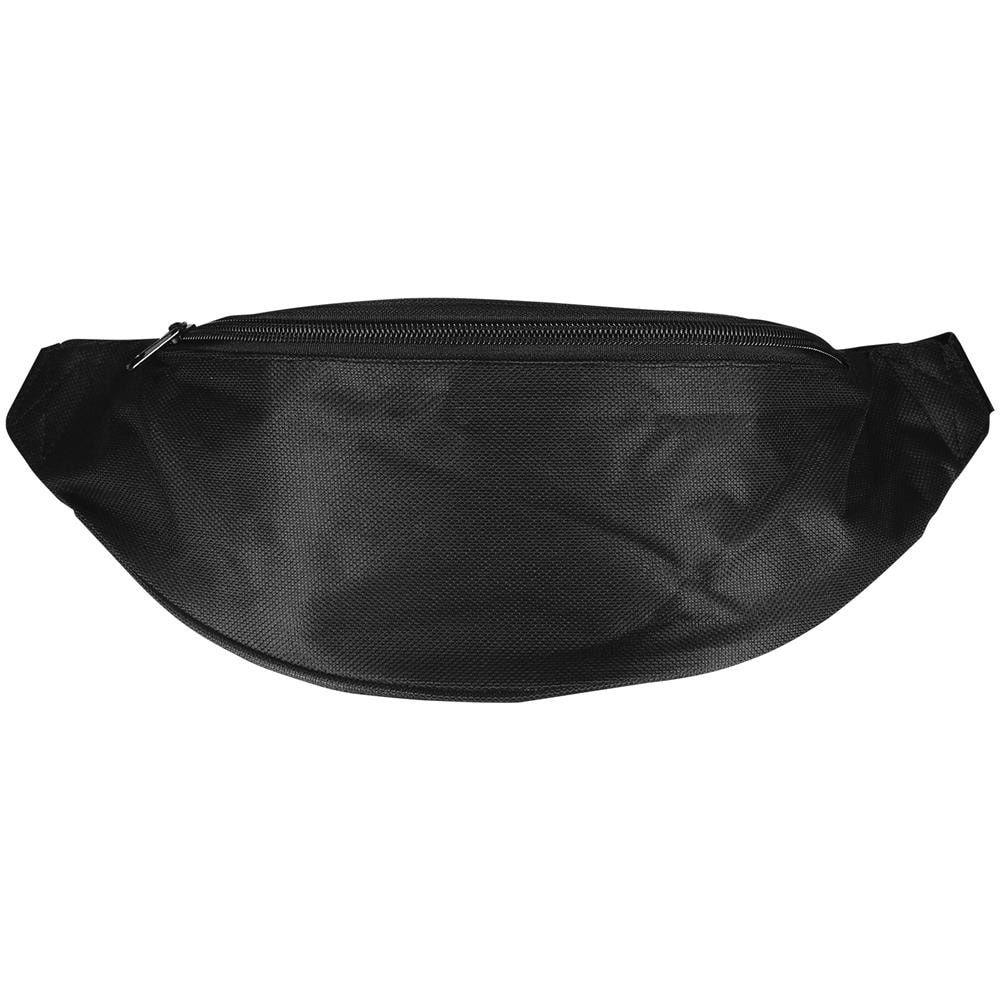 Marsupio Universale Per Smartphone Con 2 Tasche Cintura Regolabile Nero - Foto 2