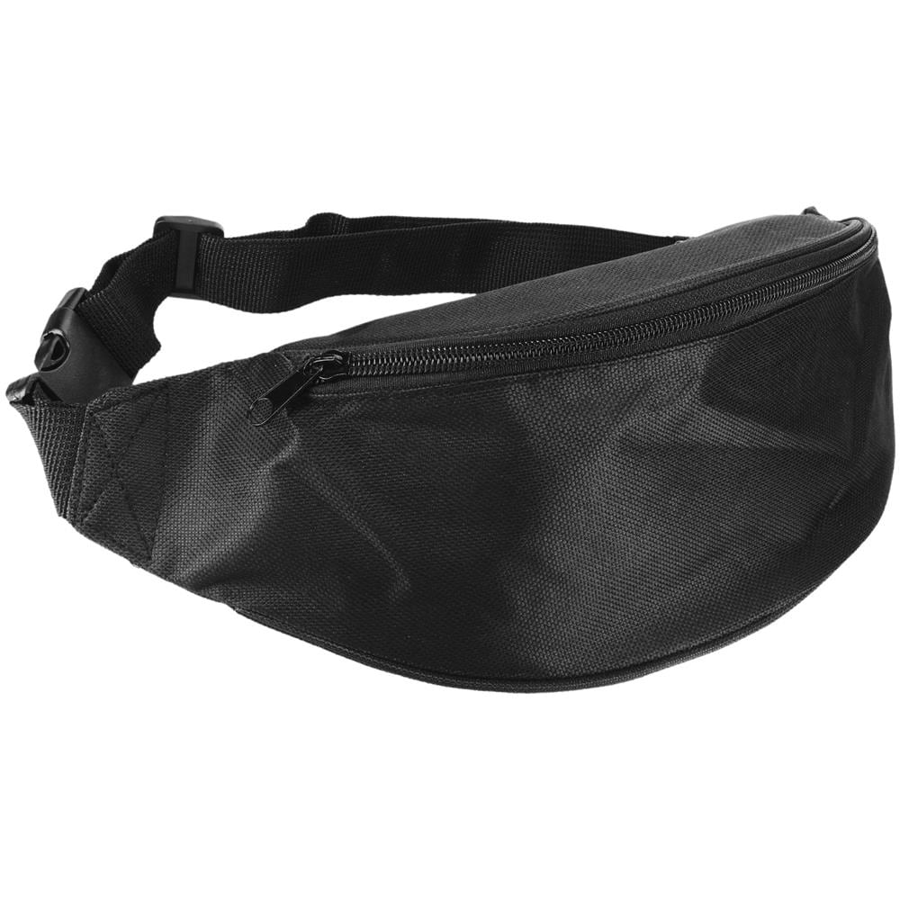 Marsupio Universale Per Smartphone Con 2 Tasche Cintura Regolabile Nero - Foto 1