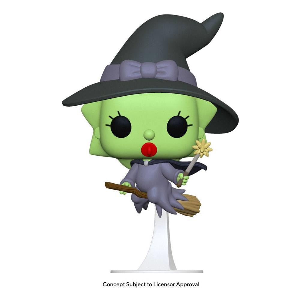 The Simpsons Pop! Animation Vinyl Figure Witch Maggie 9 Cm - Foto 1
