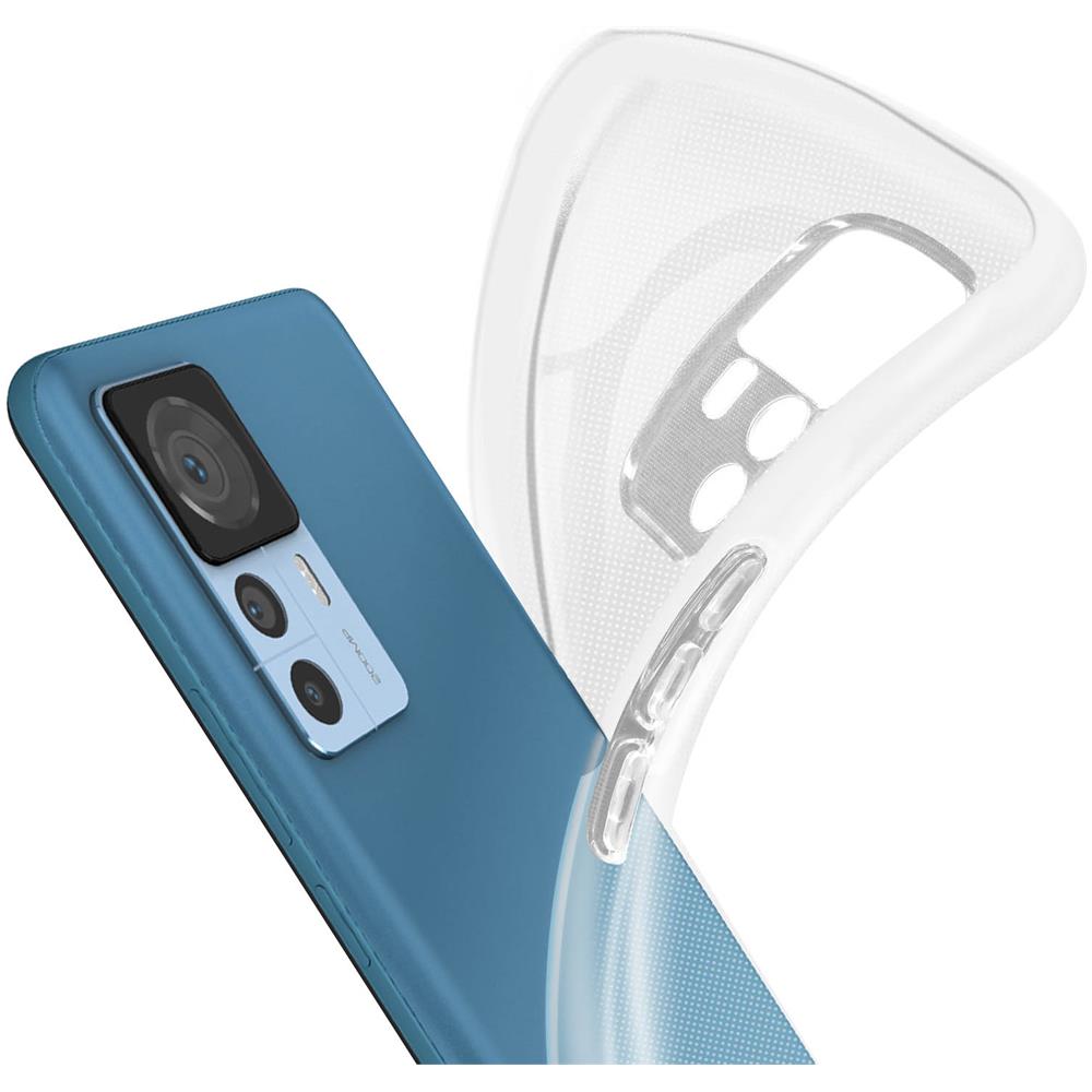 Cover Per Xiaomi 12t / 12t Pro Silicone Flessibile Sottile E Leggera Trasparente - Foto 5