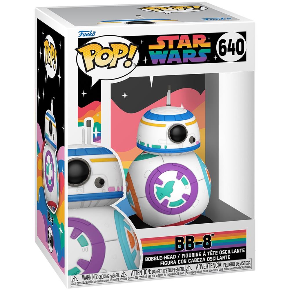 Star Wars Pop! Pride Vinyl Figure Bb-8 9 Cm - Foto 4