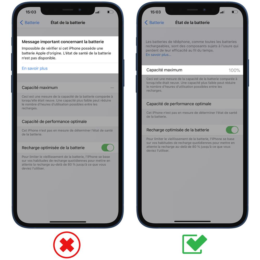 Batteria Senza Bms Compatibile Per Iphone 12 Mini Capacità 2227mah - Foto 2