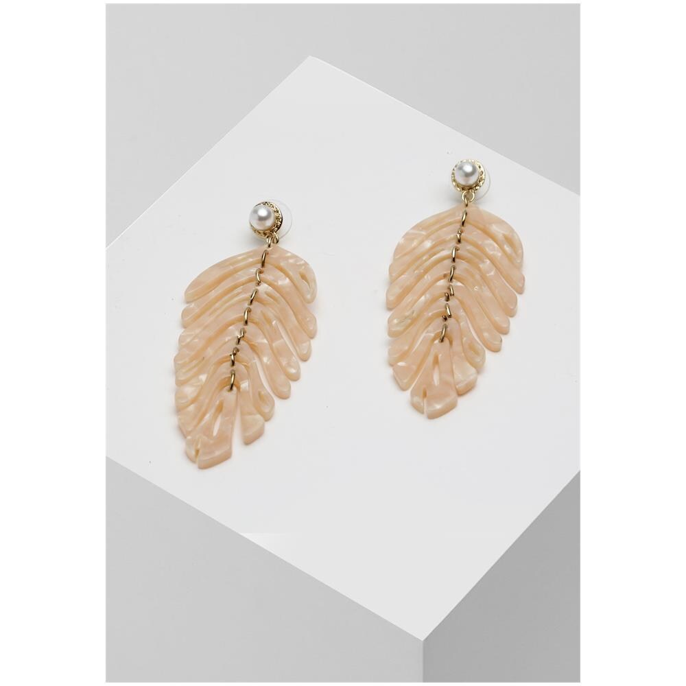 Orecchini a Foglia Lunga in Acrilico - Foto 2