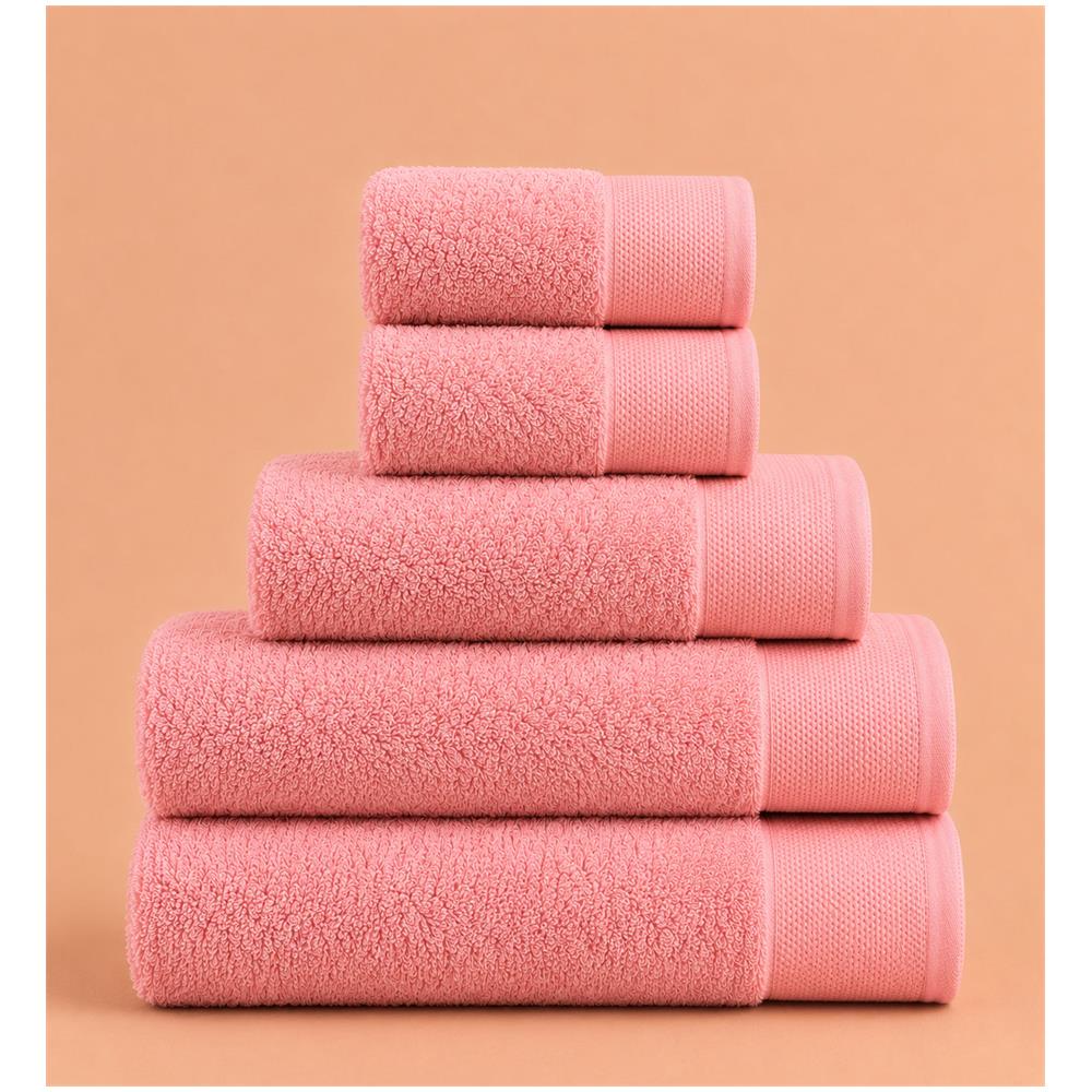 Set Asciugamani in Spugna - L’Eccellenza nel Tuo Bagno | SOFFICE - Veiled Rose /Rosa - Foto 1
