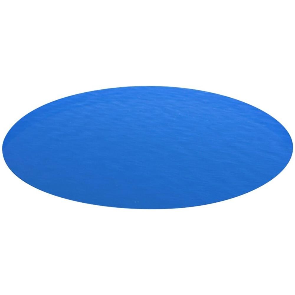Telo Copripiscina Solare Copertura Rotonda Pe 488 Cm Blu - Foto 1