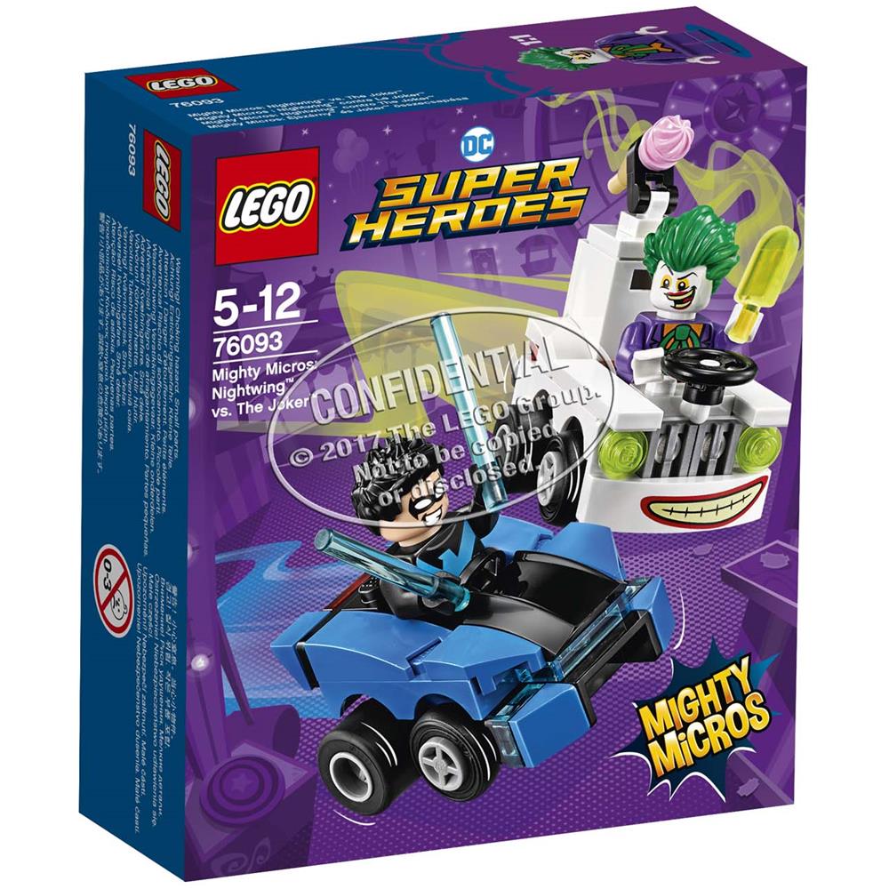 76093 Mighty Micros: Nightwing contro The Joker - Foto 1