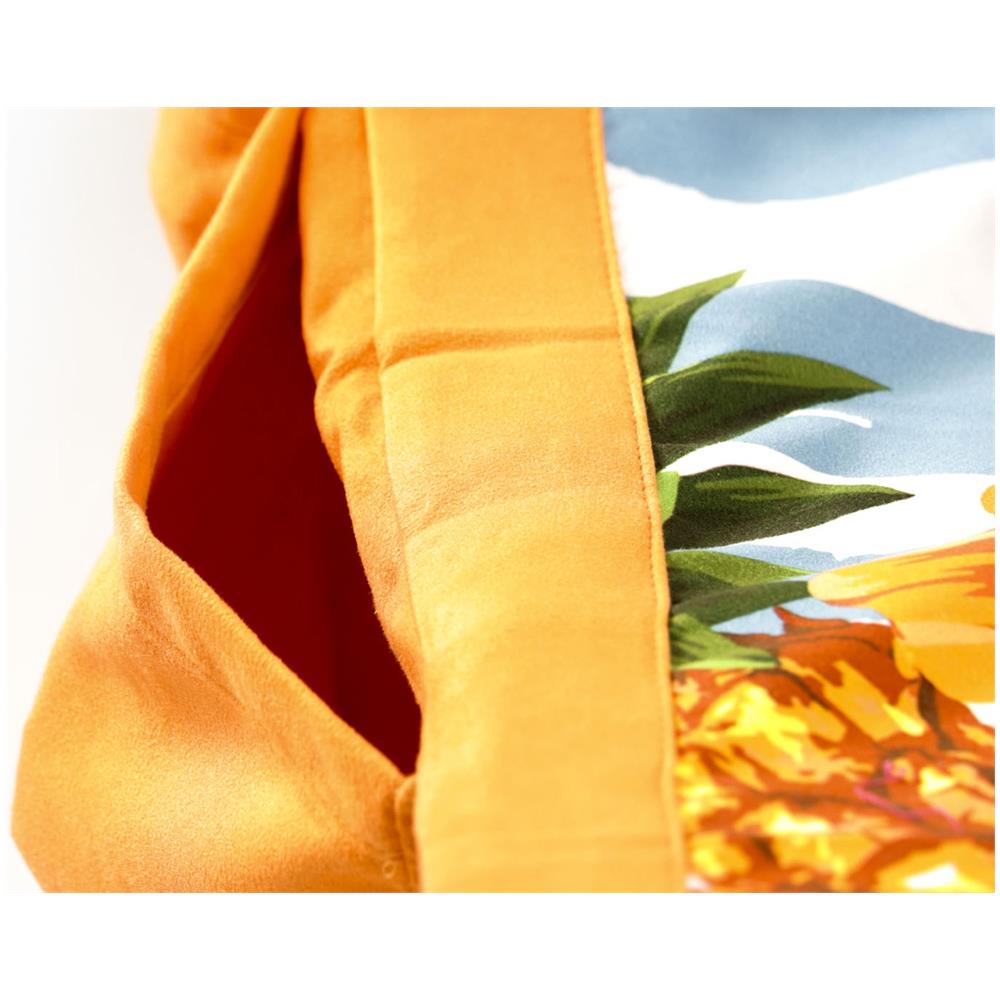 Telo Mare da Lettino con Cuscino Modello Comodo Stella Arancio