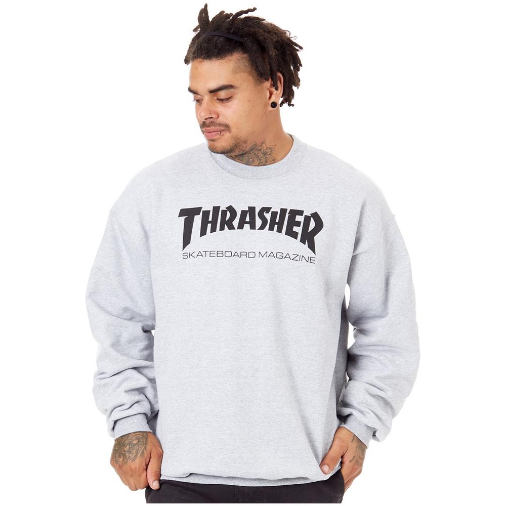 Maglione Skate Mag Grigio (l, Grigio) - Foto 1