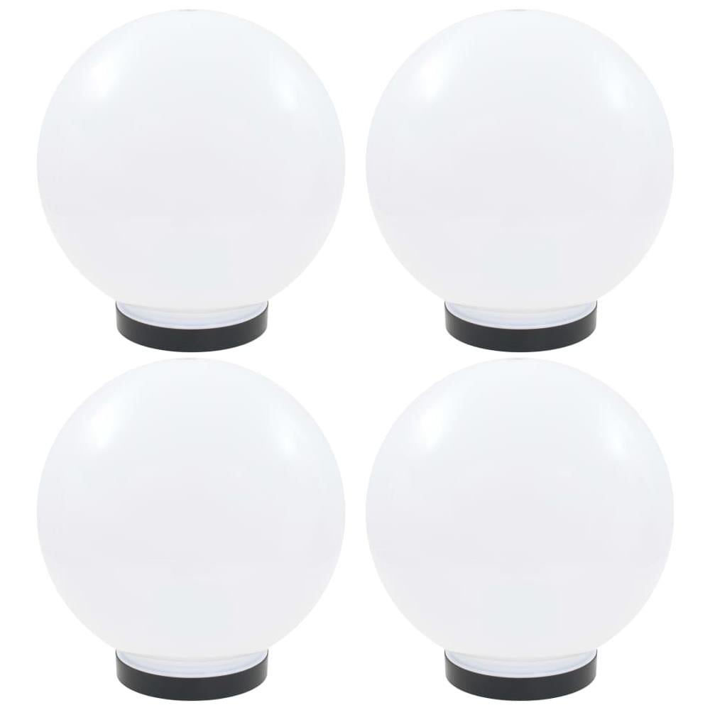 Set Lampade A Led Sferiche 4 Pz 25 Cm In Pmma - Foto 1