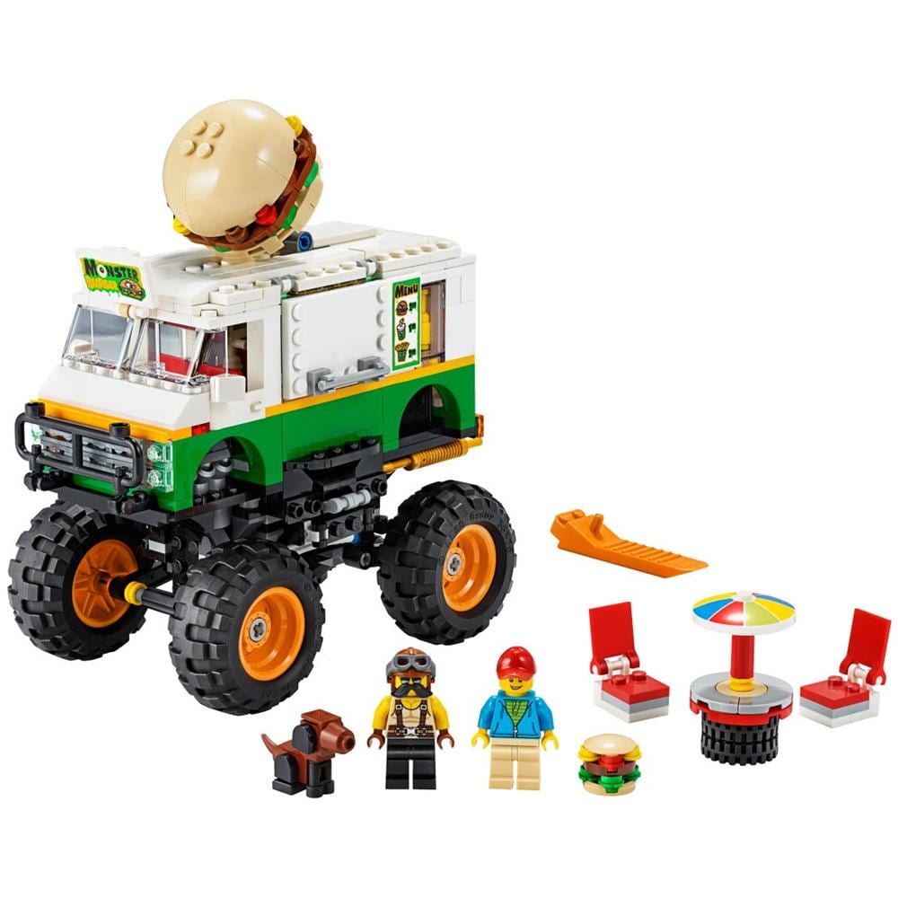 31104 - Creator 3-in-1 Monster Truck degli Hamburger - Foto 2