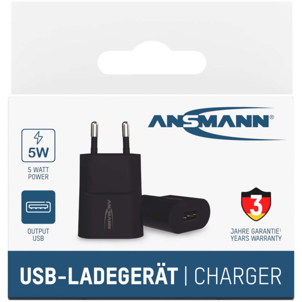 Ansmann Home Charger HC105 1xUSB 1000mA black - Foto 11