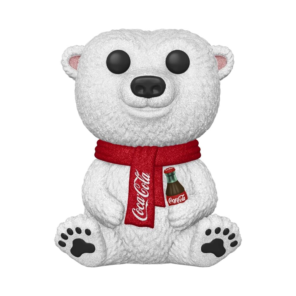 Coca-cola Pop! Ad Icons Vinyl Figure Coca-cola Polar Bear (diamond Glitter) 9 Cm - Foto 1