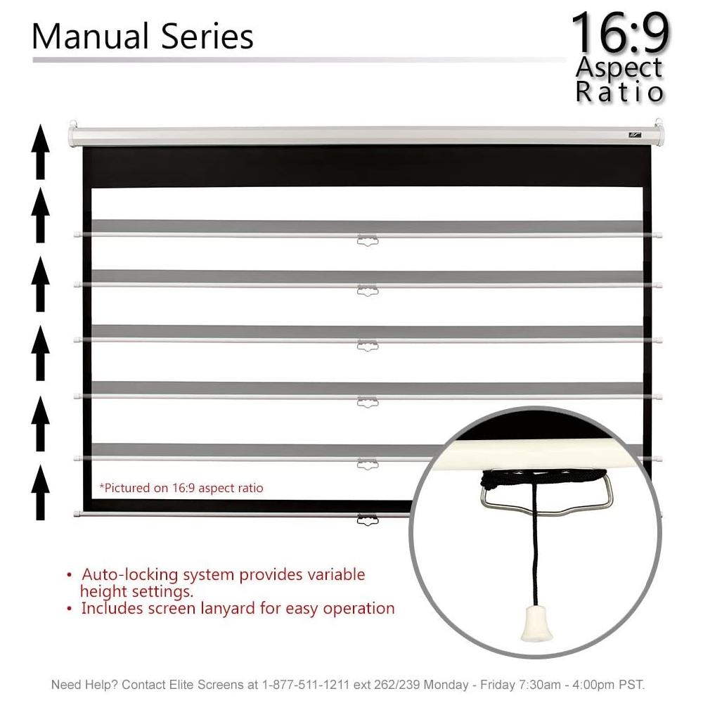 Schermo per Videoproiettore Con Stativo Treppiede M84NWV, 5,8 kg, Bianco - Foto 2