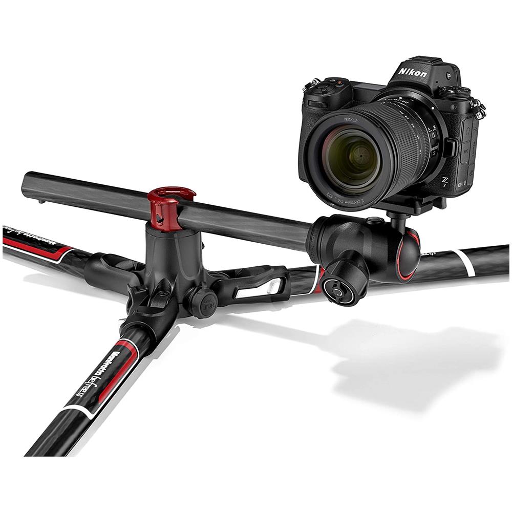 Mkbfrc4gtxp-bh Cavalletto Fotocamere Fibra Di Carbonio Teste A Sfera Nero - Foto 2