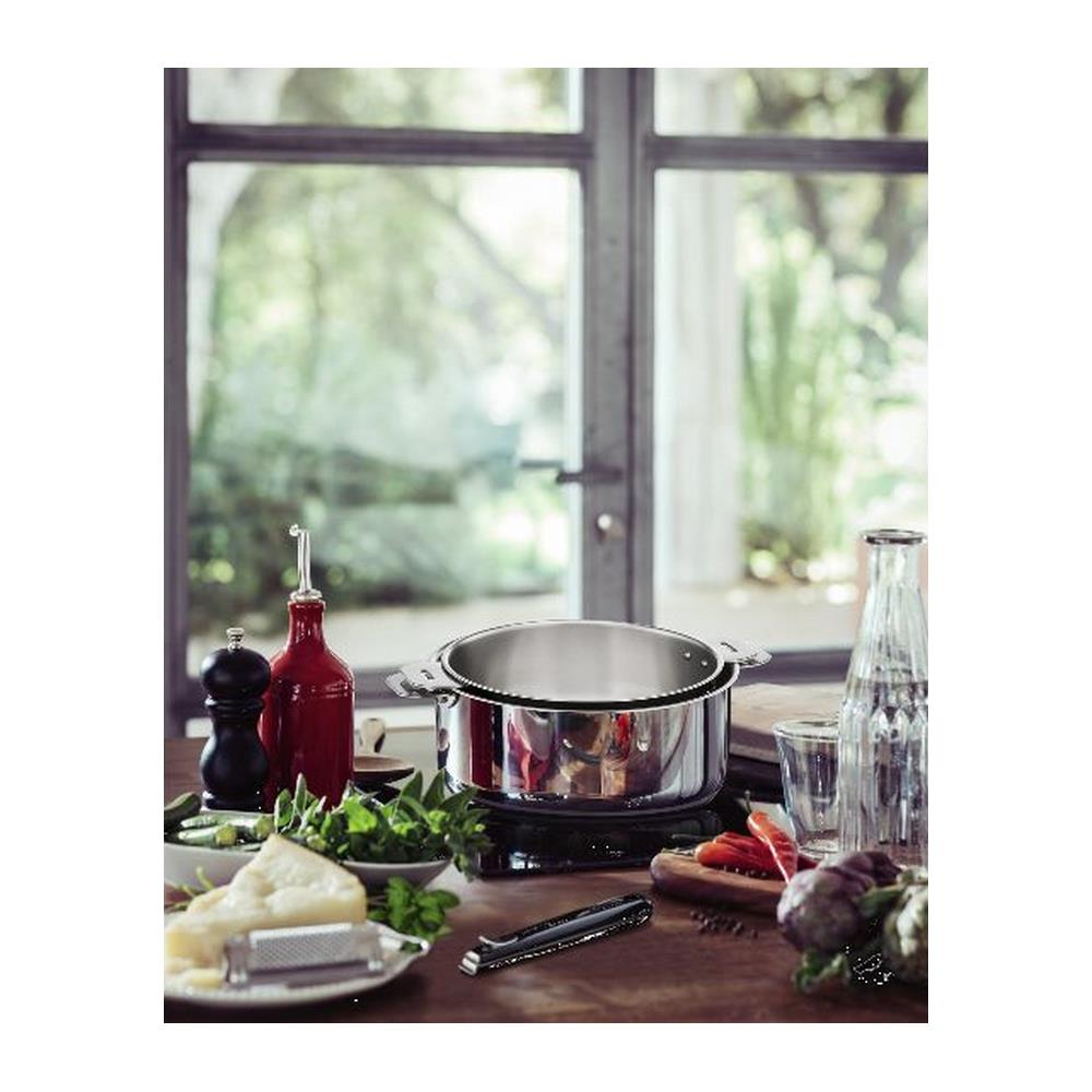 Serie Di 3 Pentole In Acciaio Inox 16/18/20cm + Manico - 012132600004 - Foto 2