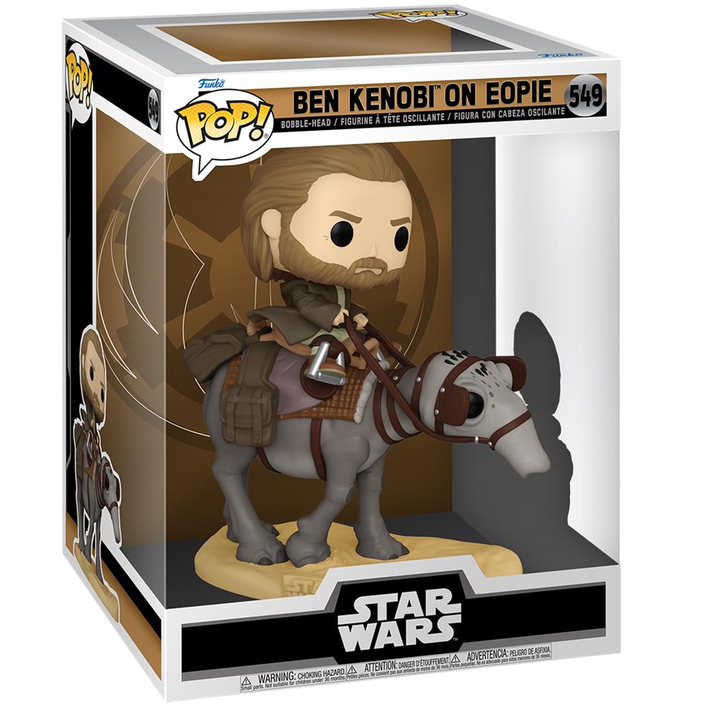 Obi-wan Pop! Deluxe Star Wars Vinyl Figure Ben Kenobi 9 Cm - Foto 2