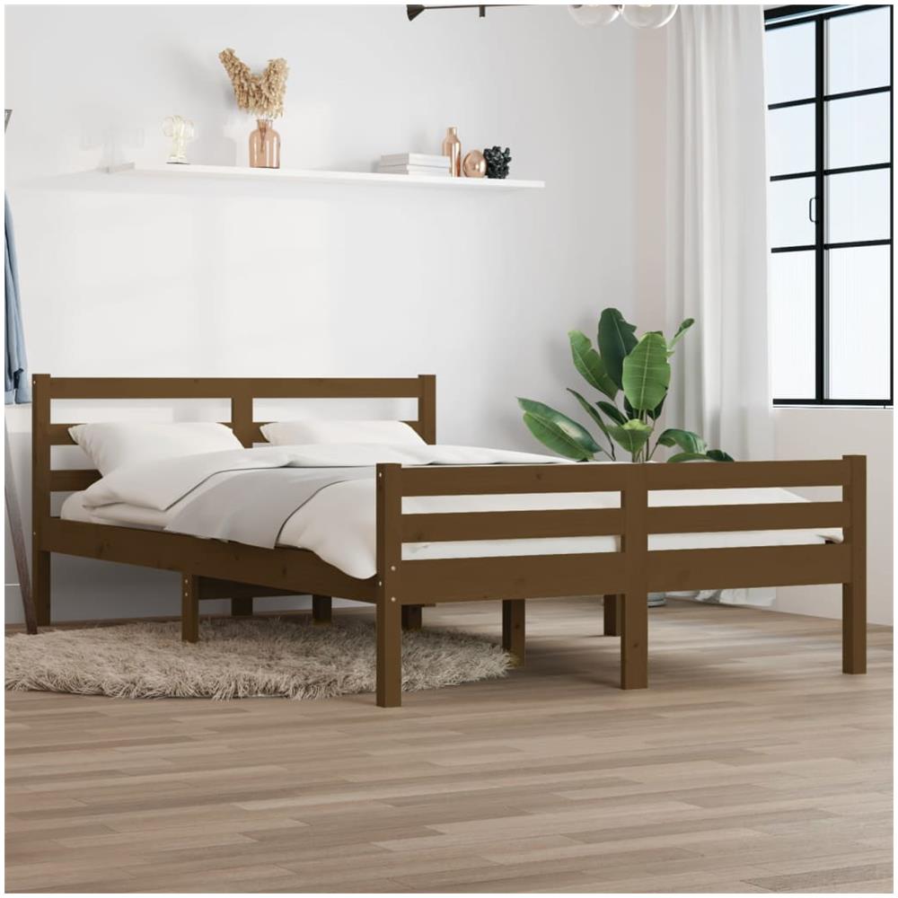 Giroletto Miele in Legno Massello 150x200 cm King Size - Foto 1