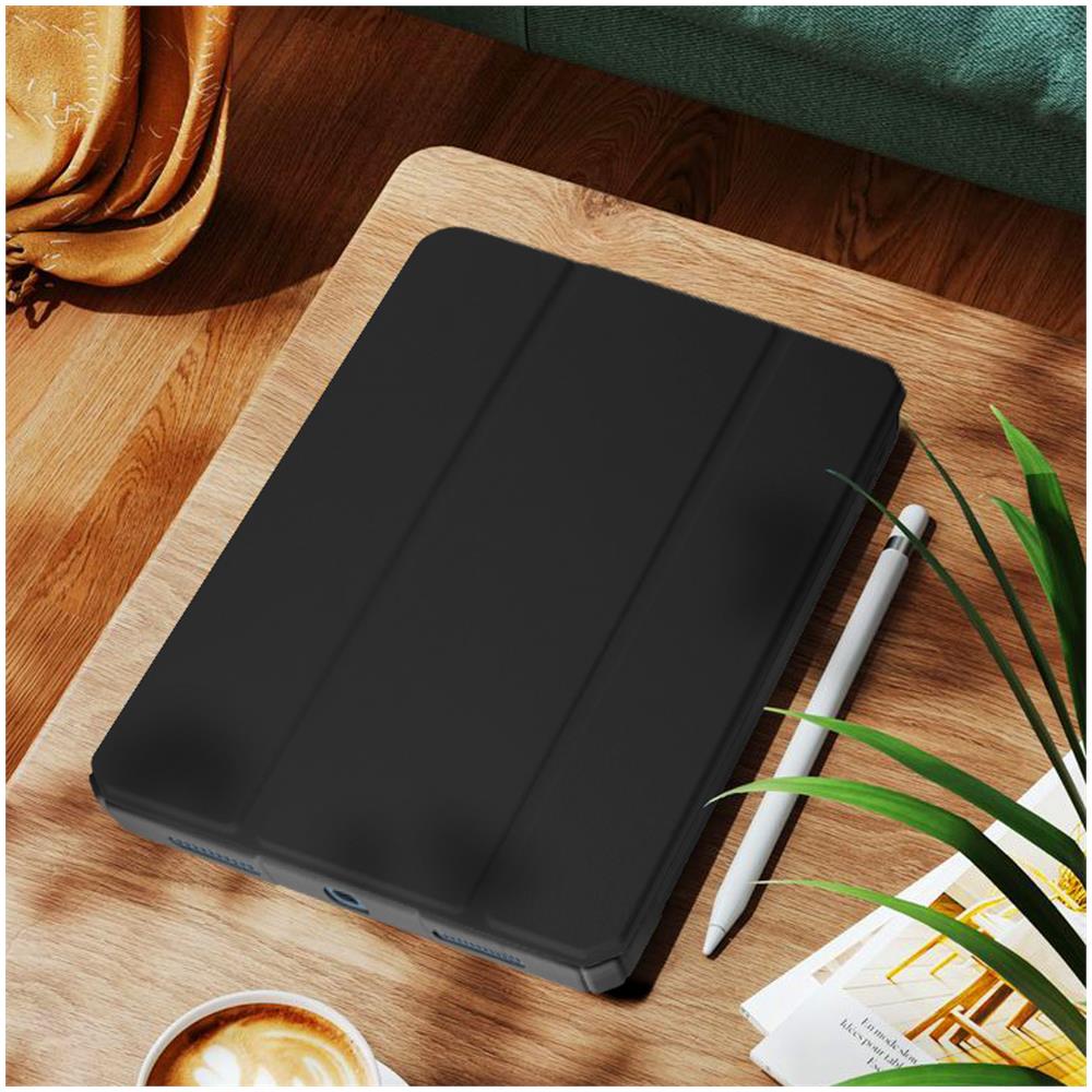 Custodia Ipad 10 2022 Funzione Supporto Dux Ducis Serie Copa Copertina Nera - Foto 2