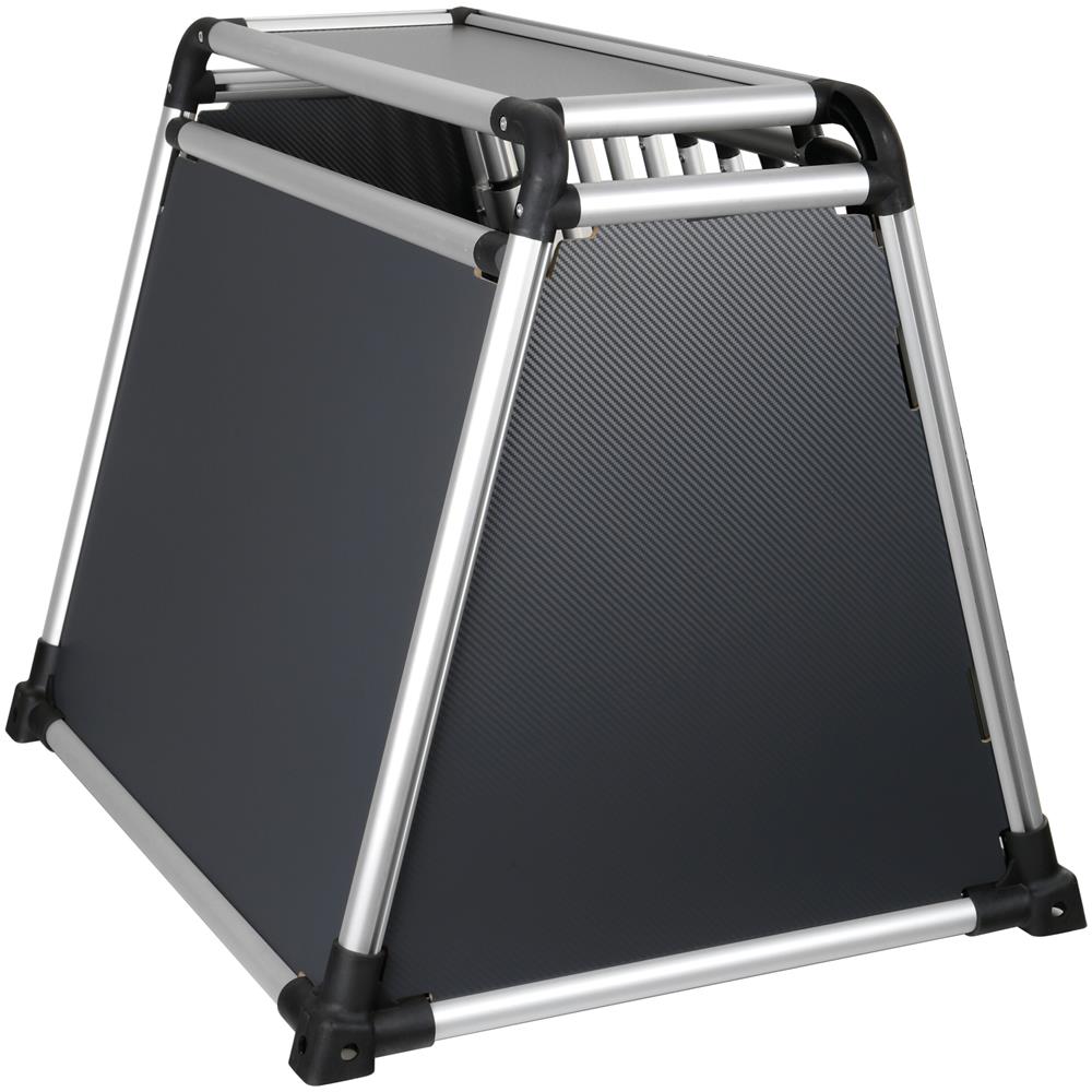 Premium, Trasportino In Lega Di Alluminio, Specifico Per Il Trasporto Di Animali In Auto - Type 2 - 80 X 65 X H 66 Cm - Foto 2