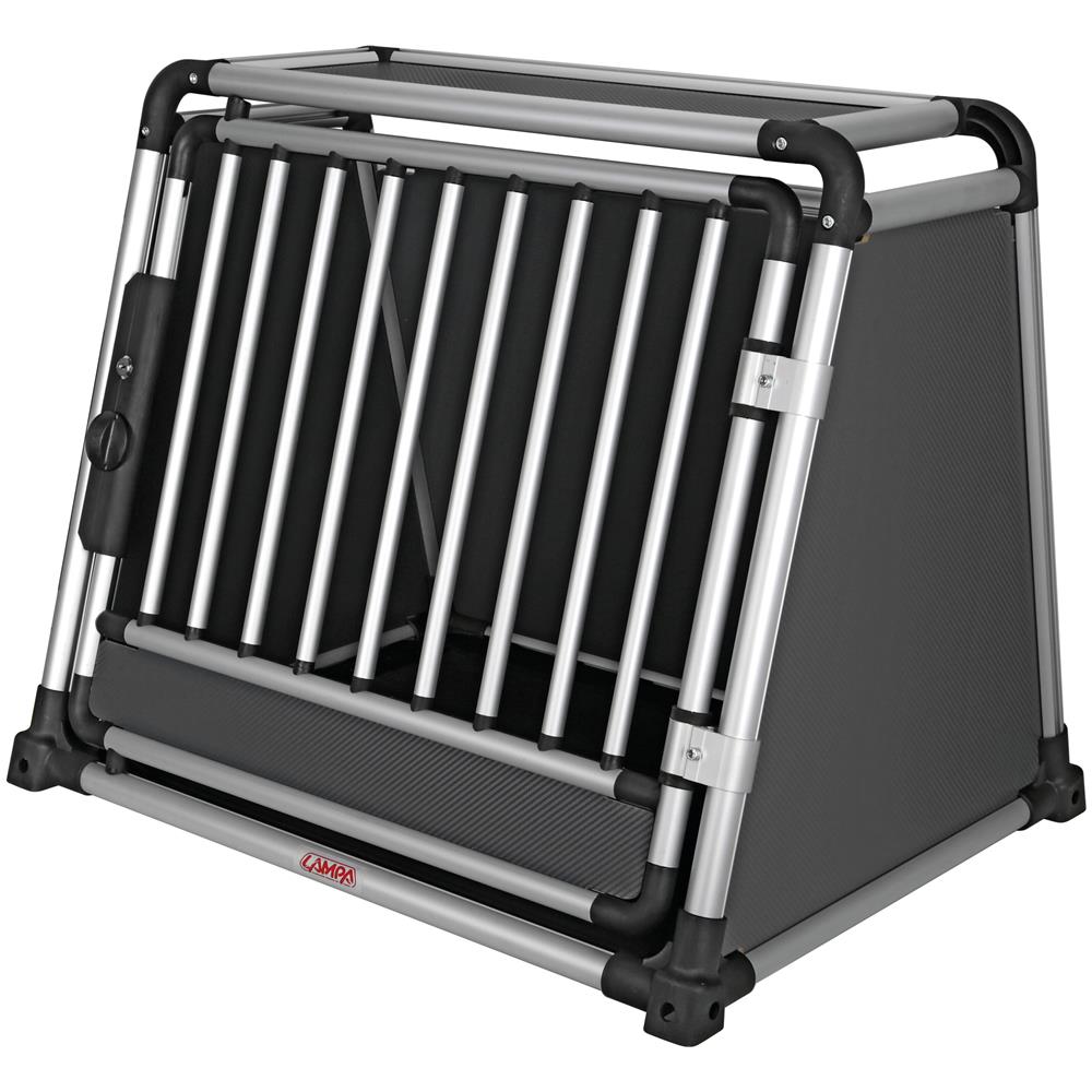 Premium, Trasportino In Lega Di Alluminio, Specifico Per Il Trasporto Di Animali In Auto - Type 2 - 80 X 65 X H 66 Cm - Foto 3