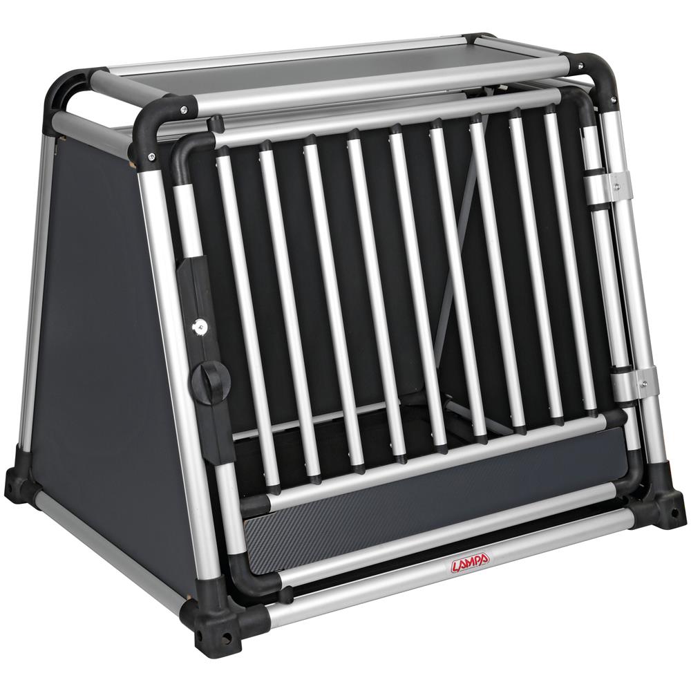 Premium, Trasportino In Lega Di Alluminio, Specifico Per Il Trasporto Di Animali In Auto - Type 2 - 80 X 65 X H 66 Cm - Foto 1