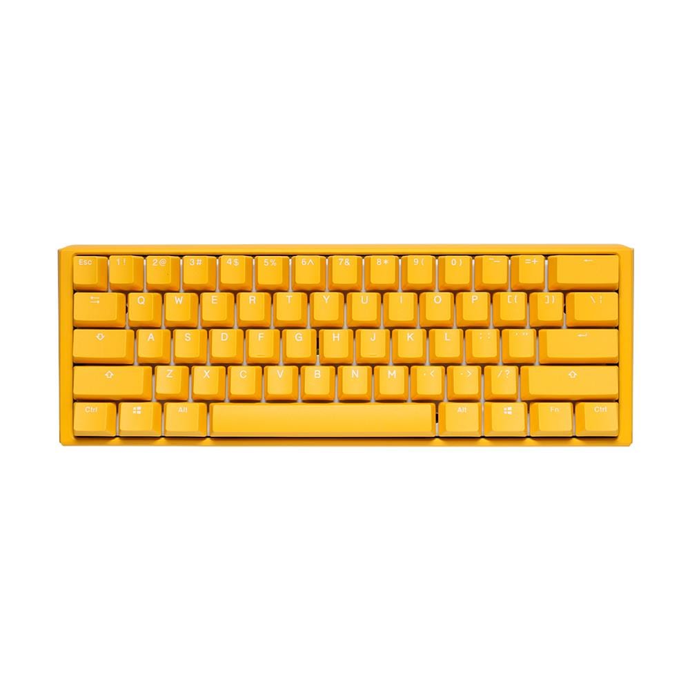 Tastiera USB DKON2161ST-PUSPDYDYY  (Layout Inglese US) Colore Giallo - Foto 1