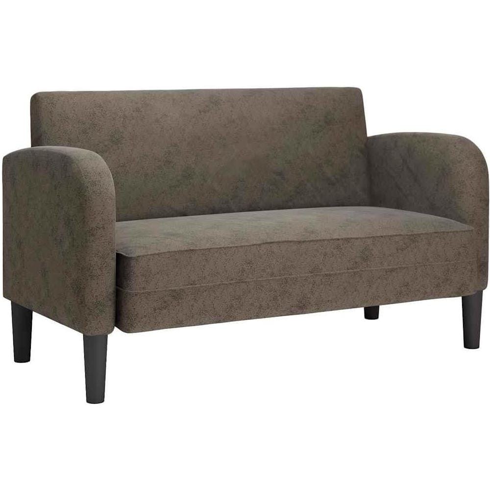 Divano Divanetto Grigio Scuro 110 cm in Similpelle - Foto 1