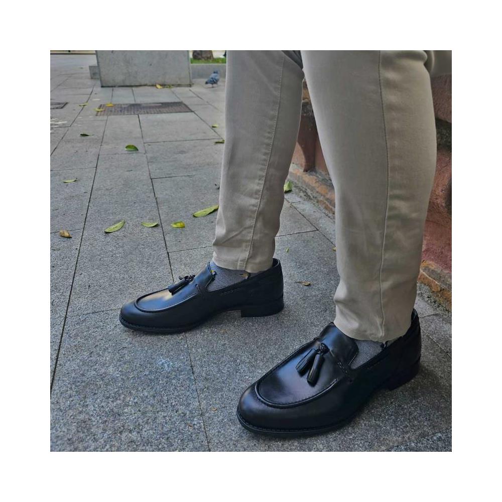 Mocassino Moretto3 Nero. - Foto 8