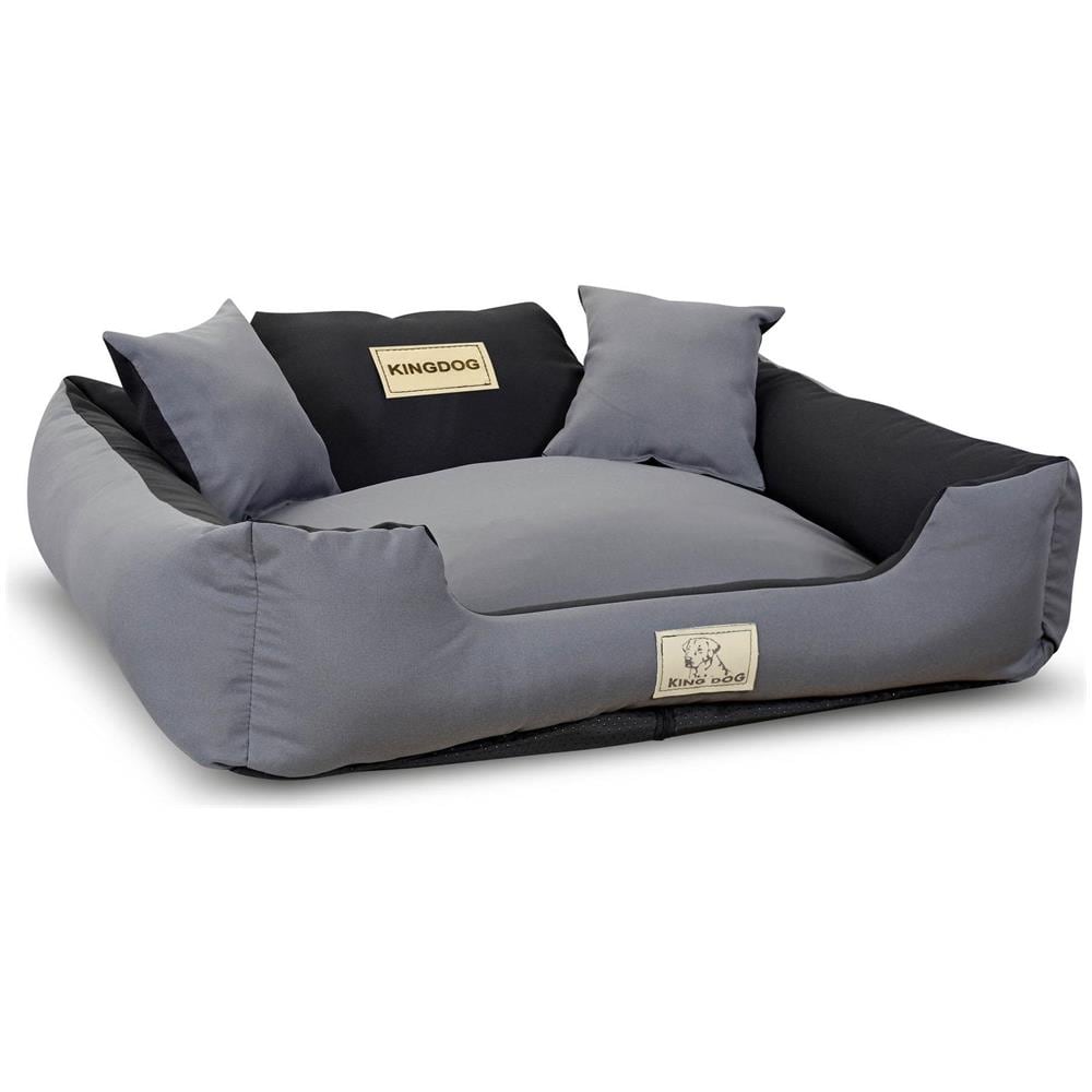 100x75 cm KINGDOG MM43 Cuccia per cani personalizzabile Grigio scuro - Foto 2