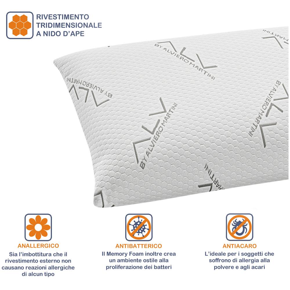 Guanciale Memory Foam Alto 15 cm - Dispositivo Medico CE - Foto 1