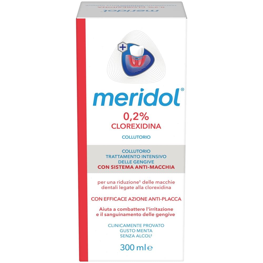 Meridol Clorexidina 0,2% Collutorio 300 ml - Foto 1