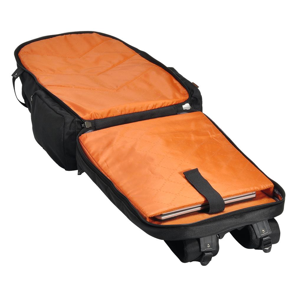 Borsa Notebook fino a 18.4" in Nailon Nero EKP120 - Foto 11