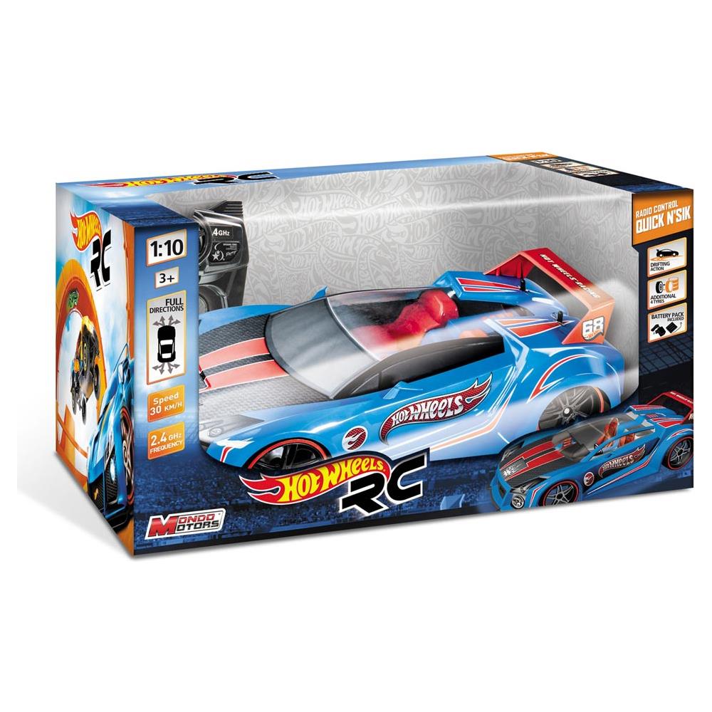 Auto Macchina Radiocomandata Hot Wheels Rc 1:10 Quick N'sik Elettrica - Foto 3