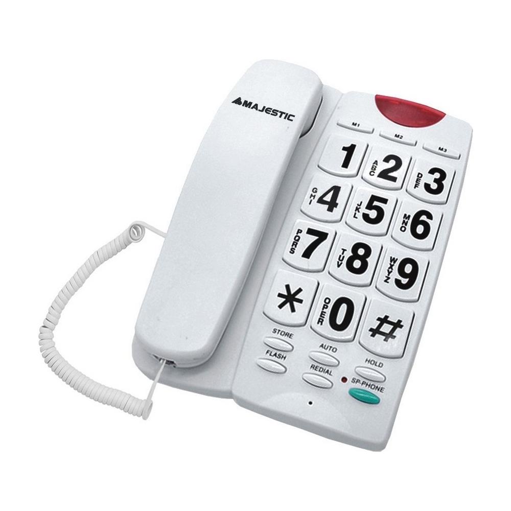 Tel. Phf-billy 202 Tasti Audio Big Vv Wh - Phf Billy 202 - Foto 4