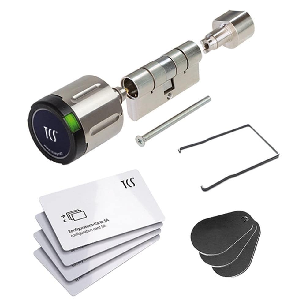 GERCAR - Cilindro Profilato Per Porta, Serratura A Cilindro, 45/45, Con - Foto 8